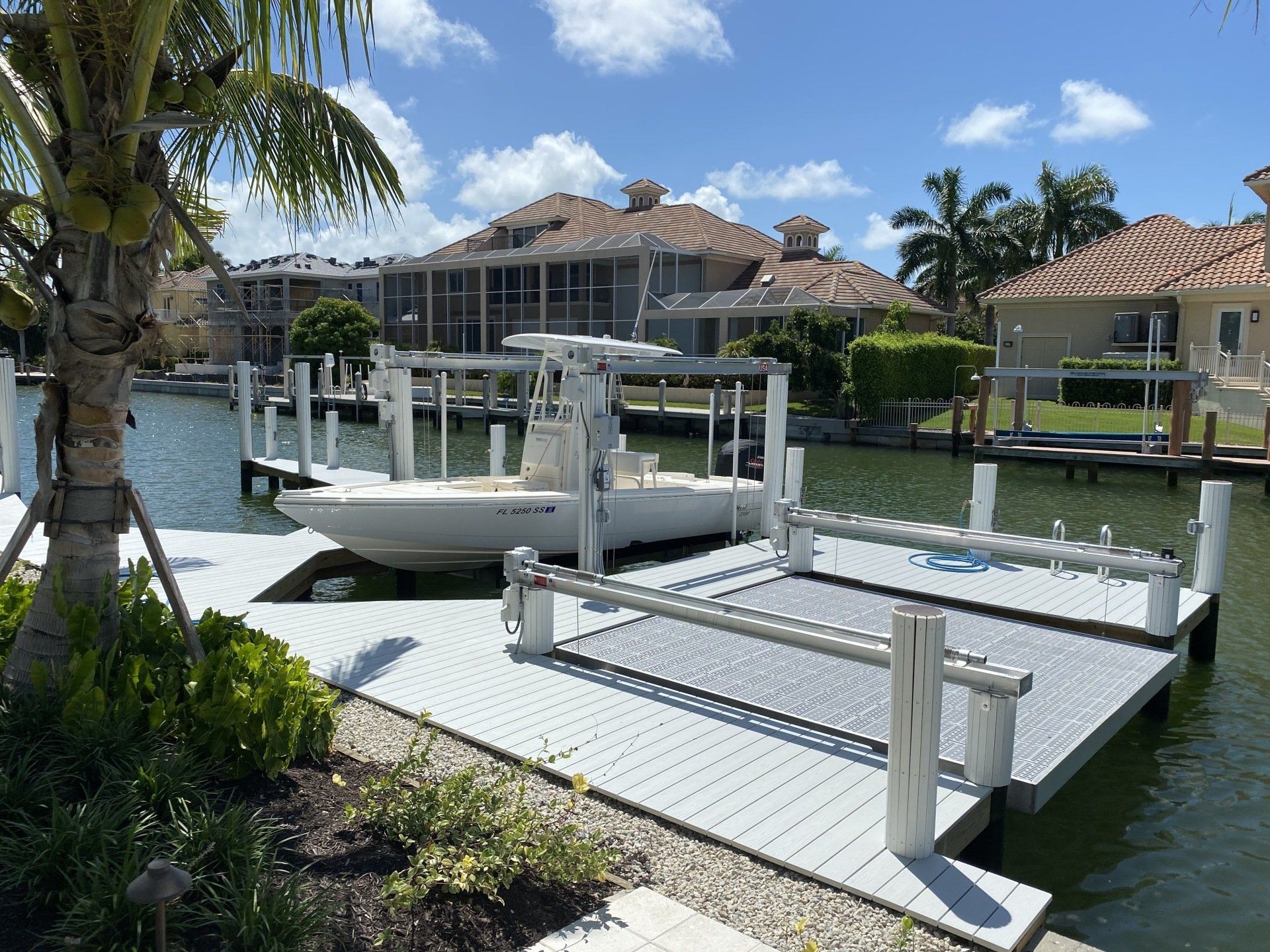 Small Deck — Marco Island, FL — Collier Seawall & Dock