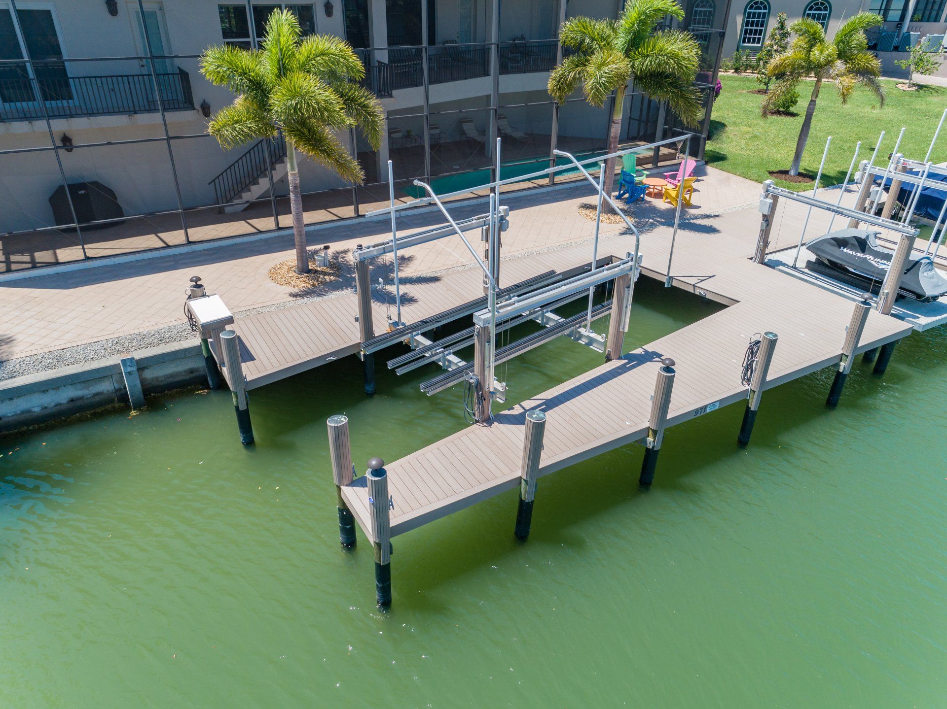 Single Lift — Marco Island, FL — Collier Seawall & Dock
