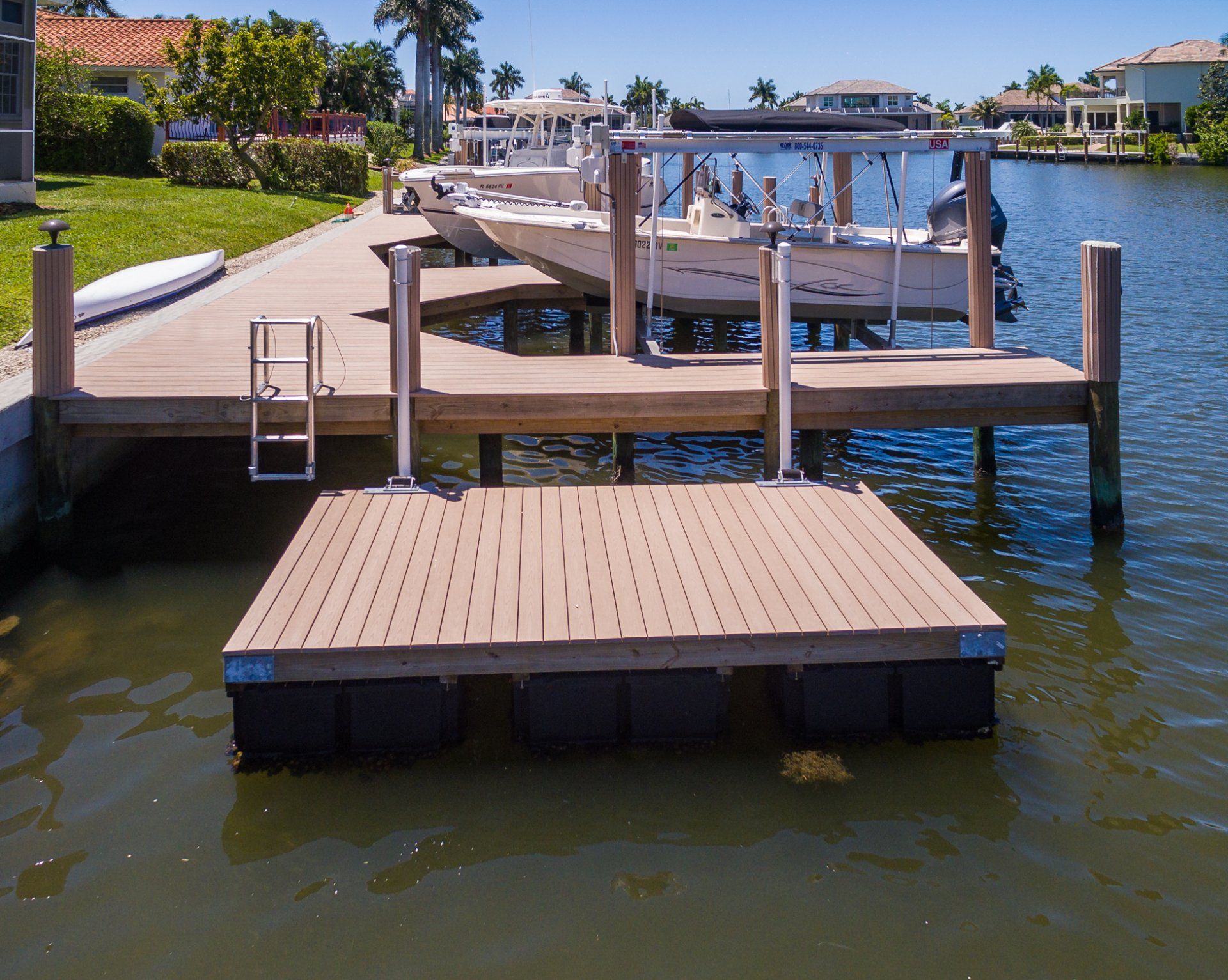 Small Dock — Marco Island, FL — Collier Seawall & Dock