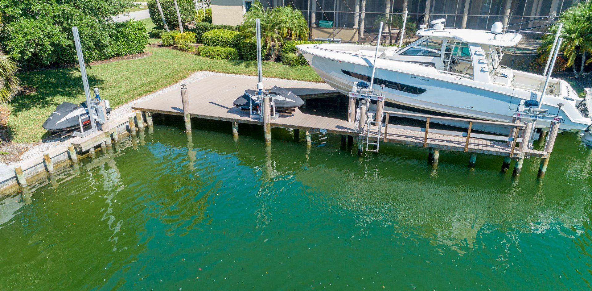 Yacht and Speed Boats — Marco Island, FL — Collier Seawall & Dock