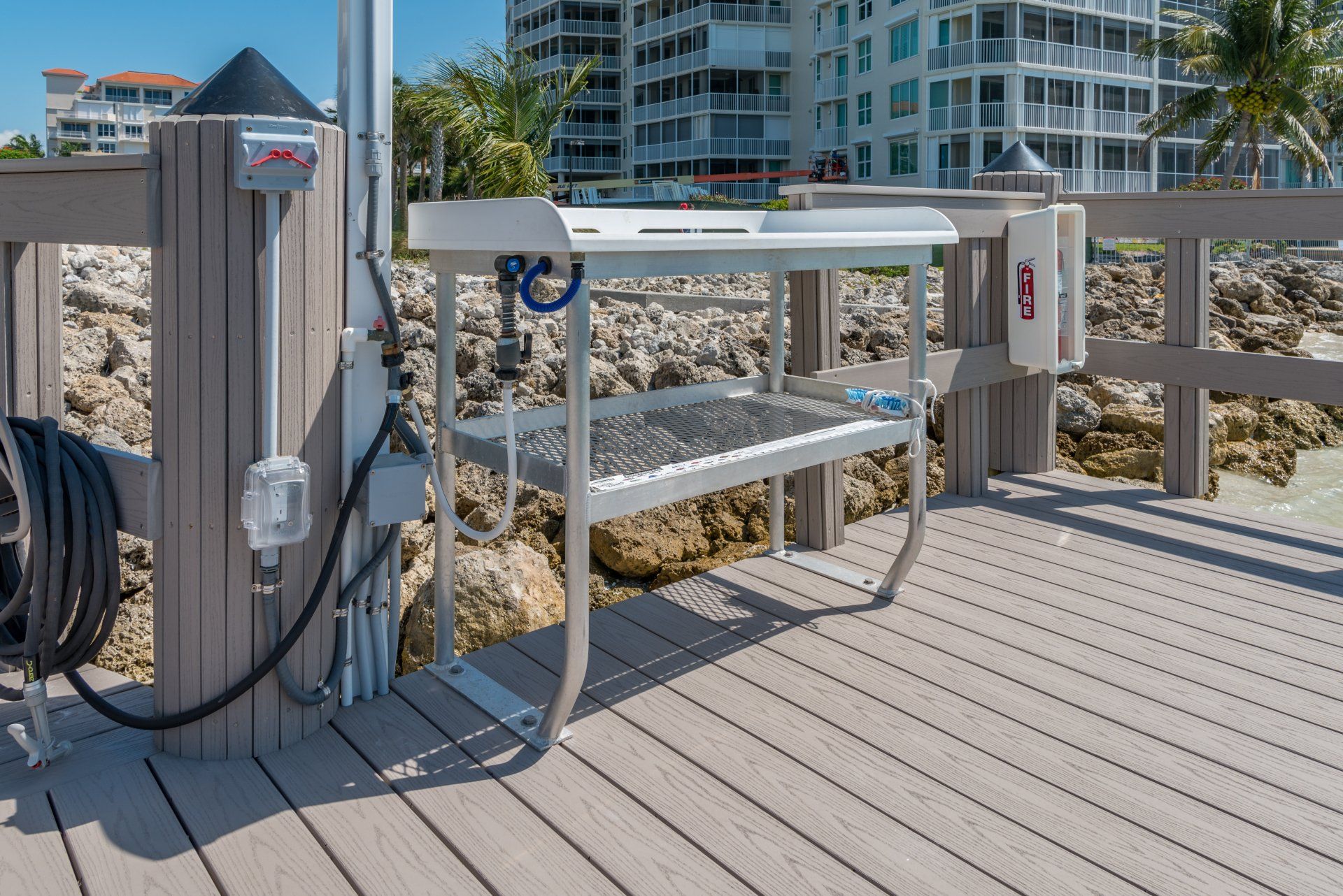 White Rack — Marco Island, FL — Collier Seawall & Dock