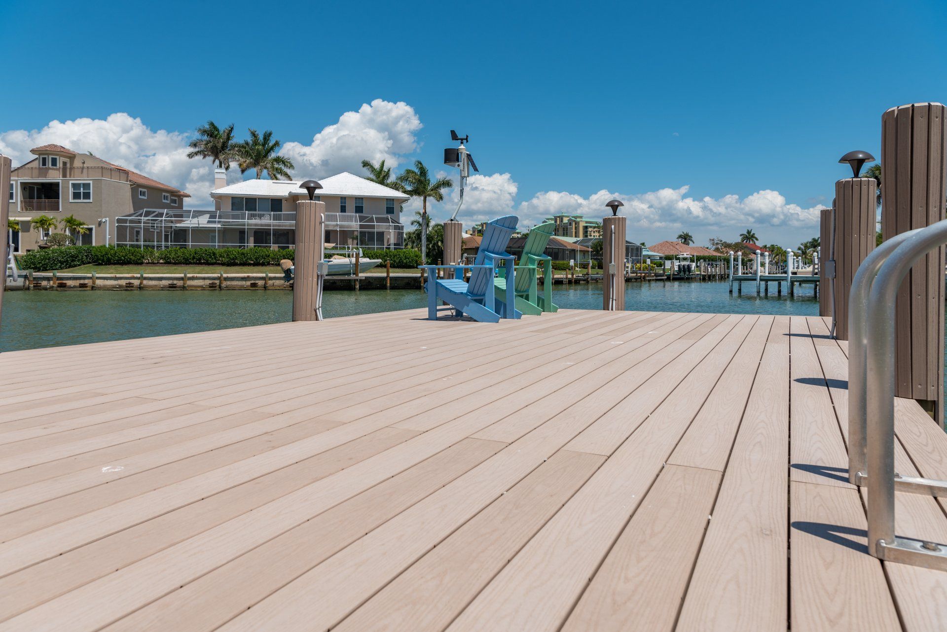 Wood Plank Dock — Marco Island, FL — Collier Seawall & Dock
