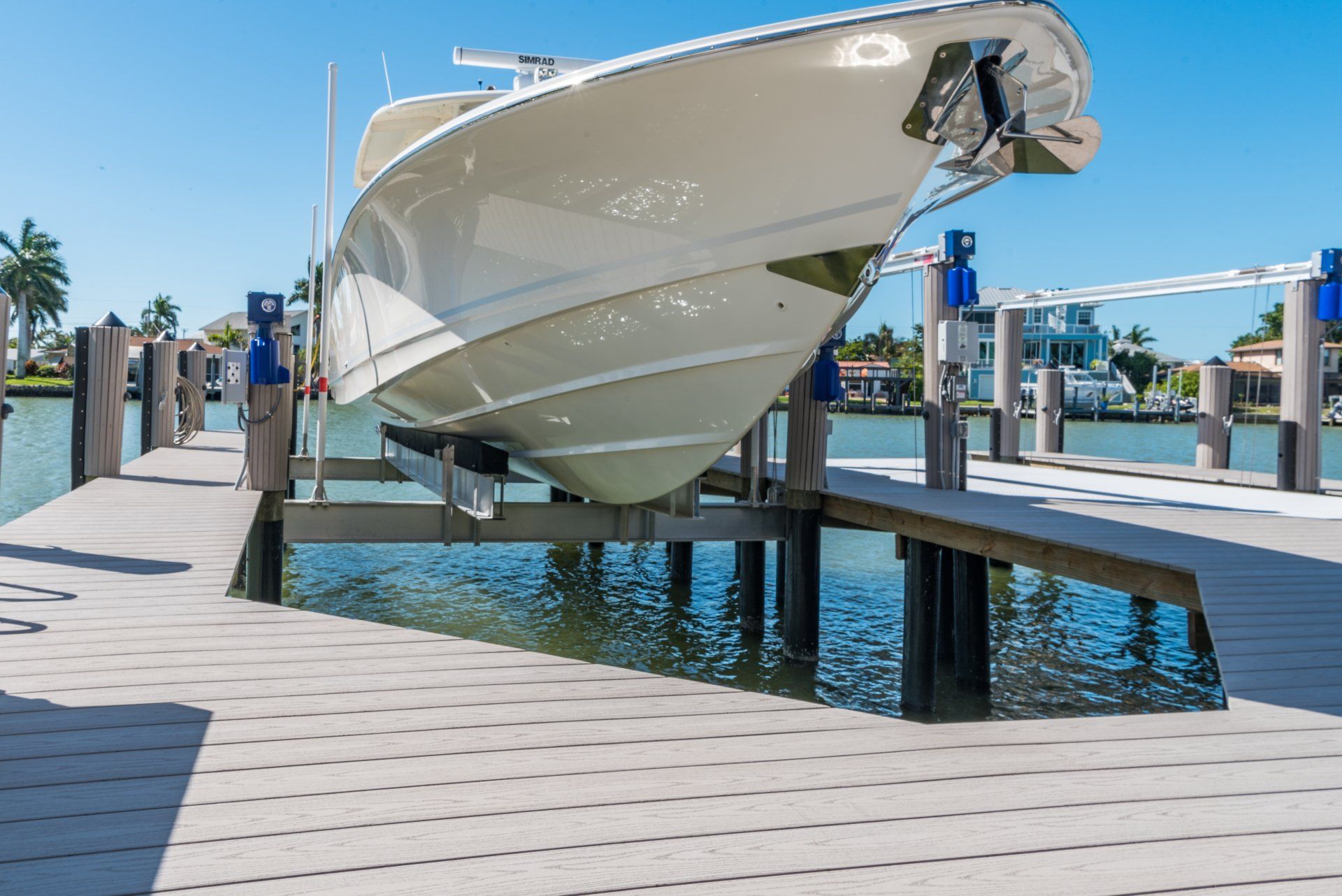 Bottom Yacht — Marco Island, FL — Collier Seawall & Dock