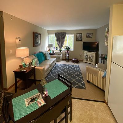 House Living Room — Springfield, IL — Capitol Retirement Village