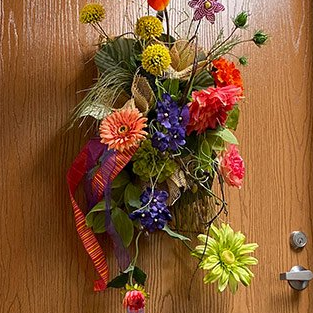 Door with Flowers — Springfield, IL — Capitol Retirement Village