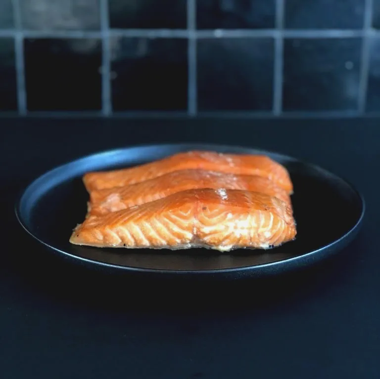 Warmgerookte zalm