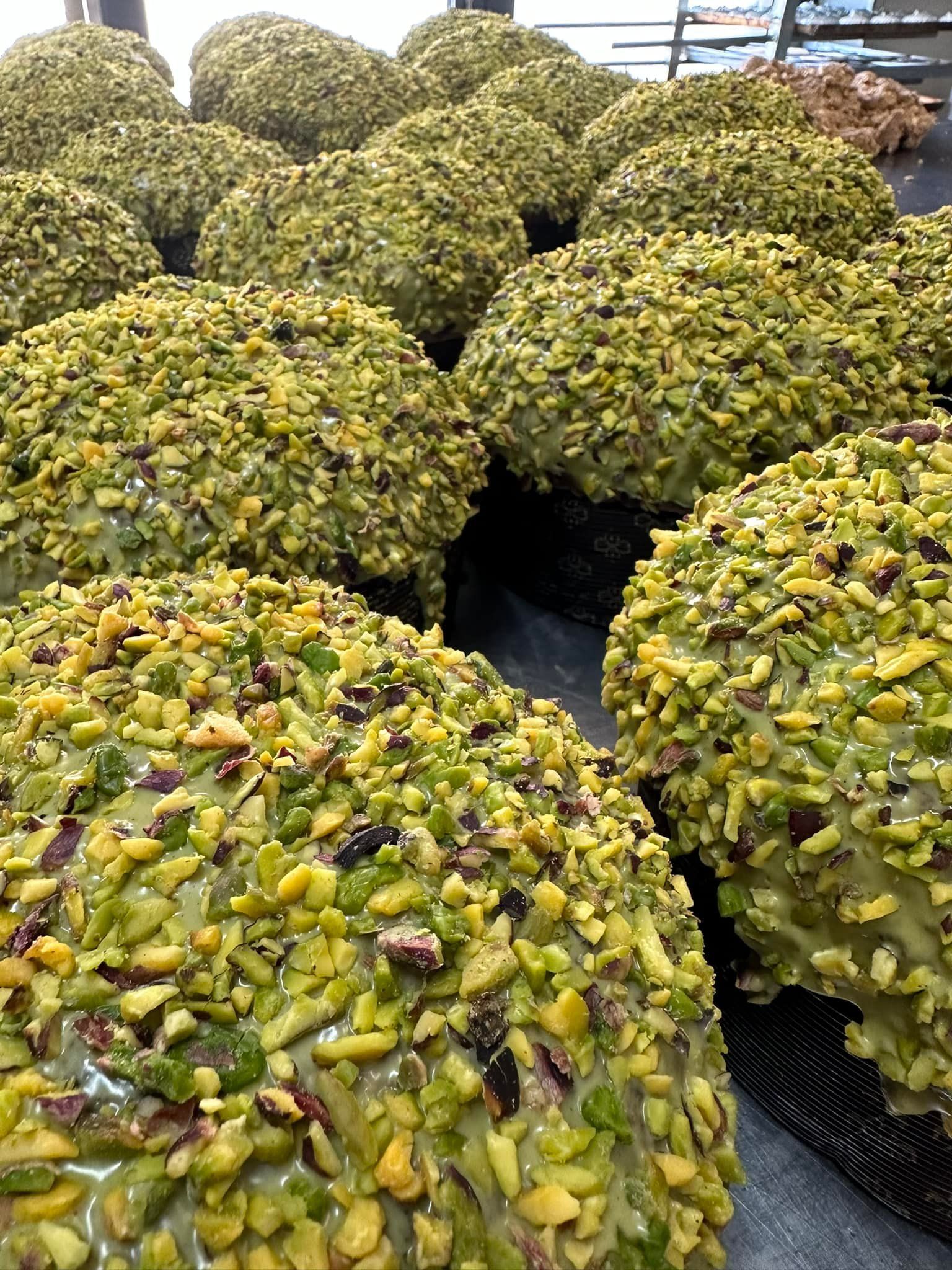 panettoni al pistacchio