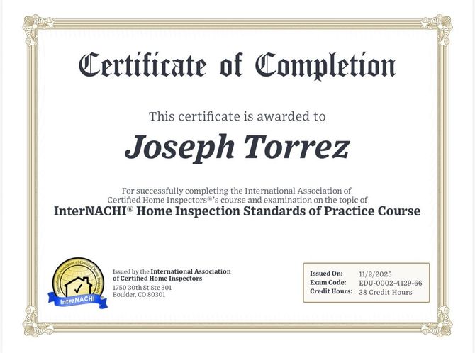 InterNACHI SOP Cert