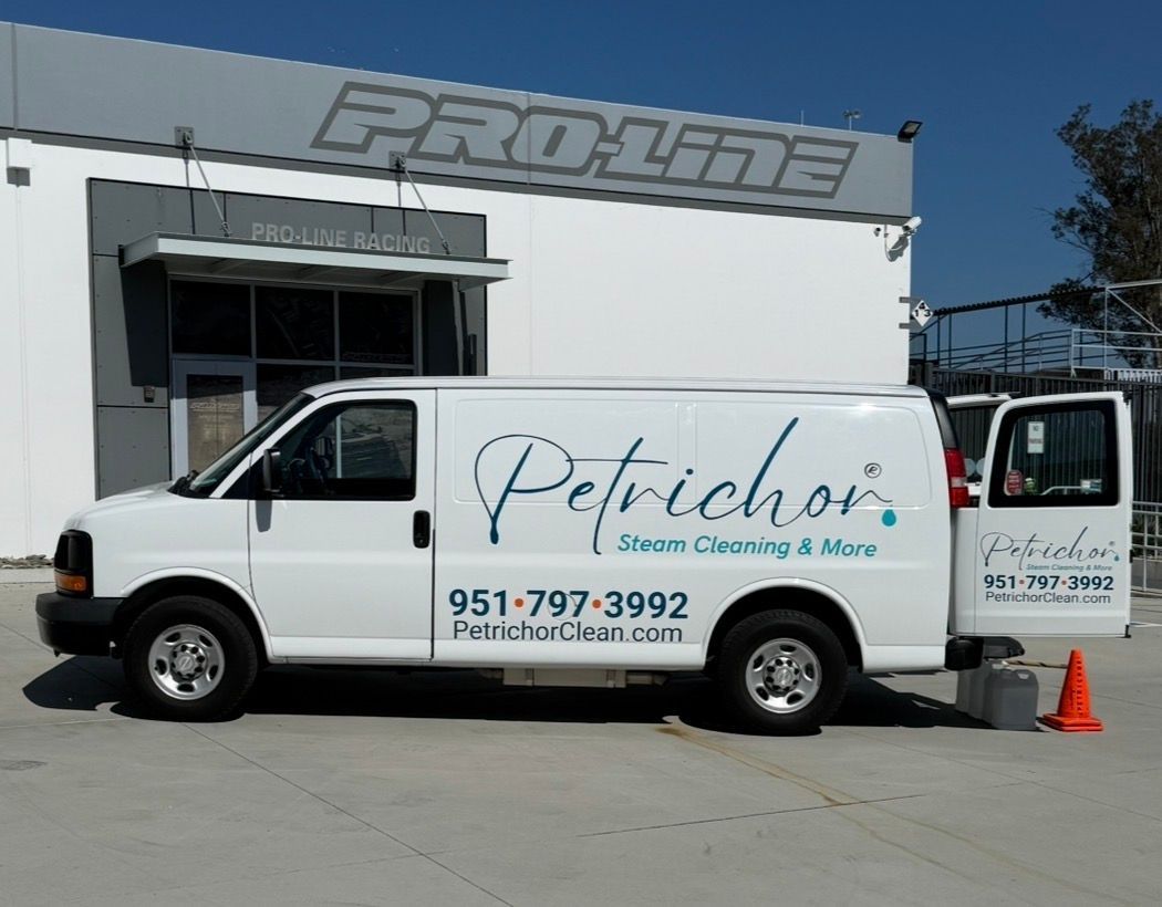 petrichor carpet cleaning van 