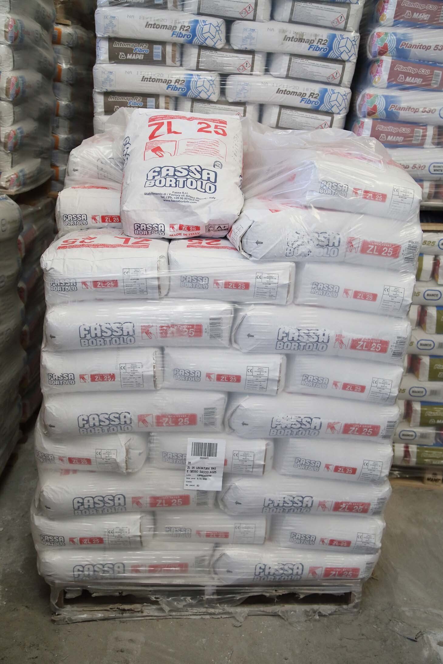 sacchi di cemento fassa bortolo