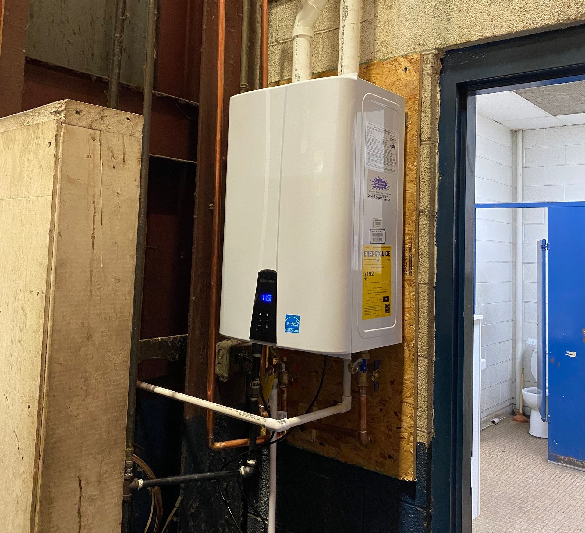 Tankless Water Heaters — Erie, PA — Jeff Jackson Plumbing