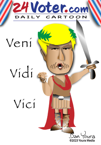 TRUMP is Caesar Veni Vidi Vici