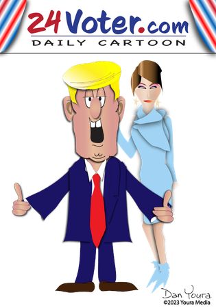 Donald and Melania