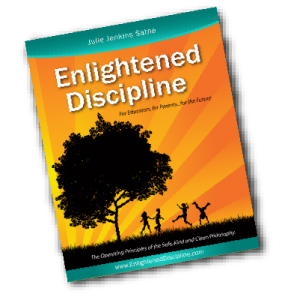 A book titled enlightened discipline by julie jenkins