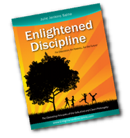 A book titled enlightened discipline by julie jenkins