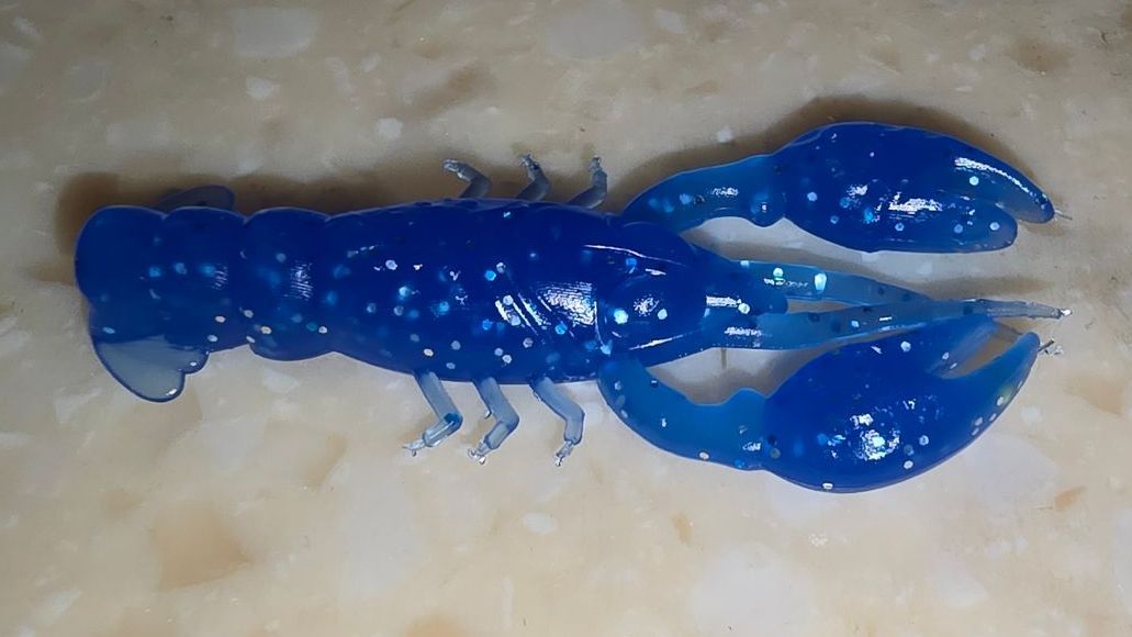 blue mini craw