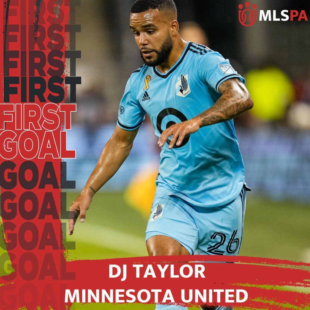 A soccer player named dj taylor from minnesota united