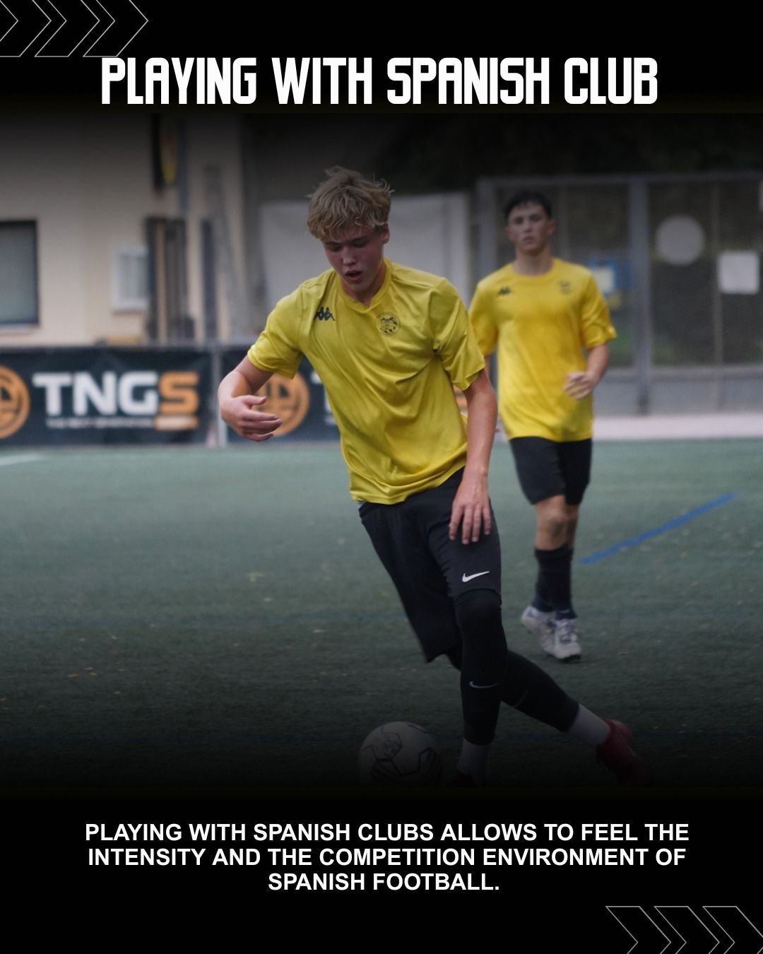 Maksymilian developing at Spain Rush-SPF Academy before signing with CD Serranos to play competitive