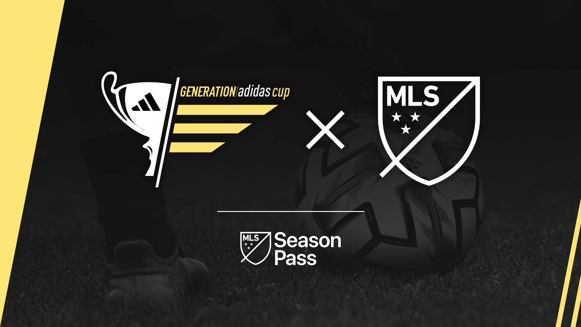 a graphic promoting the Generation Adidas Cup and MLS academies