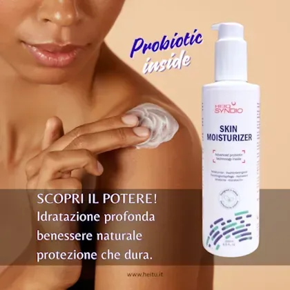 Crema corpo ai prebiotici e probiotici - Skin Moisturizer Heiq Synbio