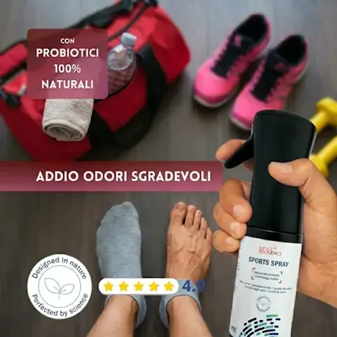 Sports Spray - Controllo degli odori probiotico