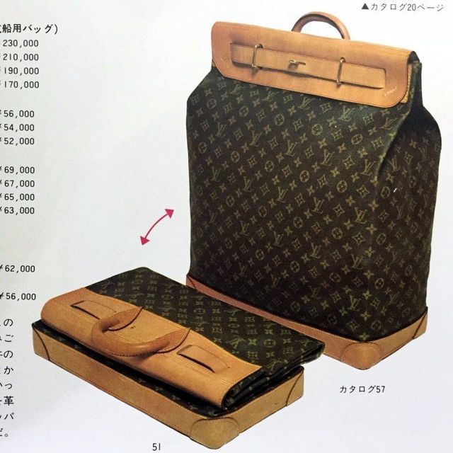 RARE VTG Louis Vuitton Brochure Pamphlet*LV INT'L LINE*For Vintage LV  Collector