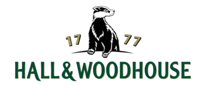 Hall & Woodhouse logo.