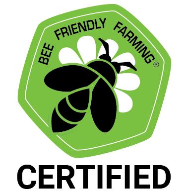 We are a certified bee friendly farm