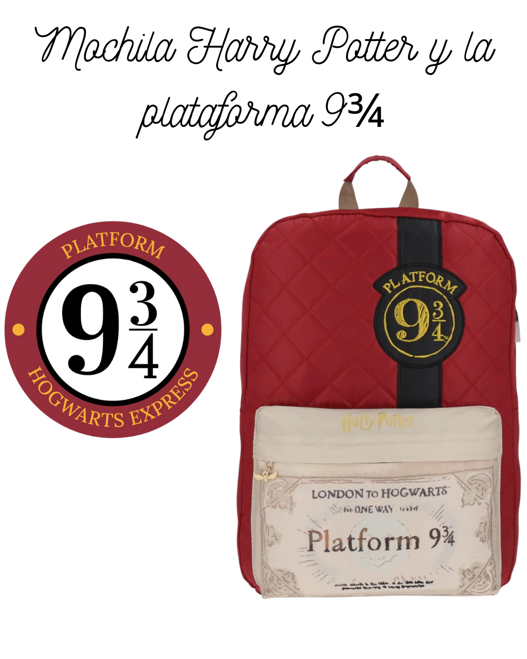 Harry potter plataforma 9¾