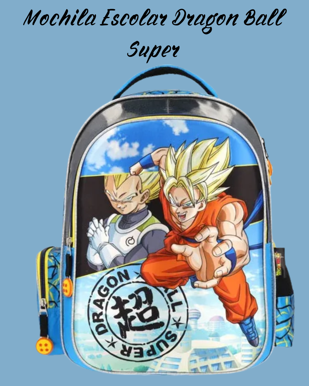 Mochila Escolar Dragon Ball SUPER
