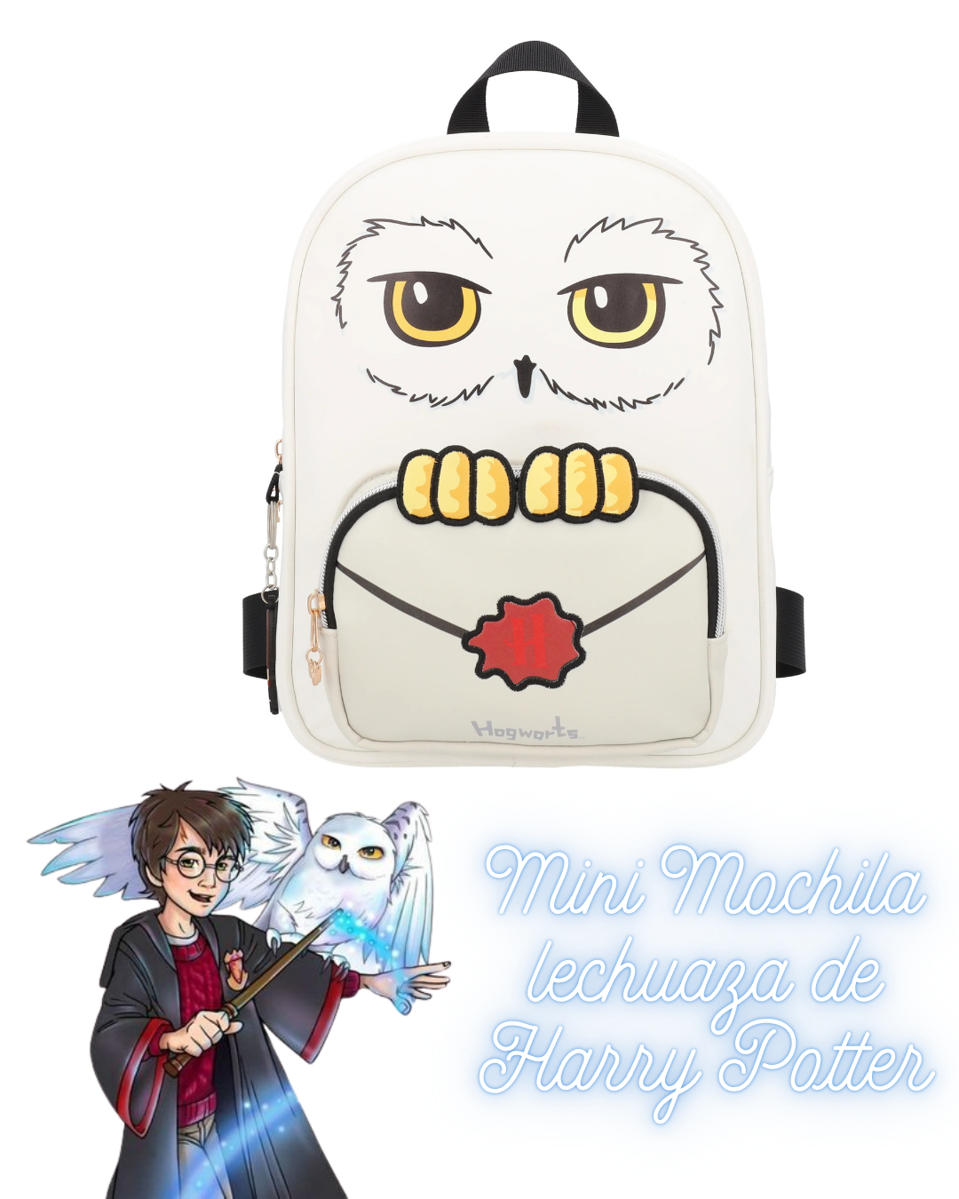 Mini Mochila Lechuza Harry Potter