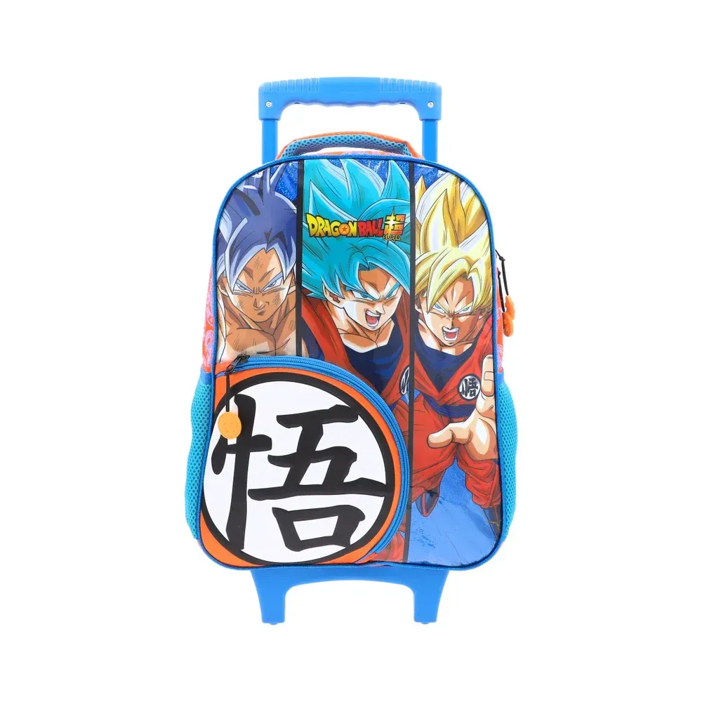 Mochila Escolar 3 fases Goku con Ruedas