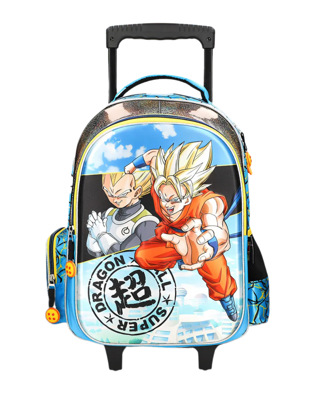 Mochila Escolar Dragon Ball Super con ruedas