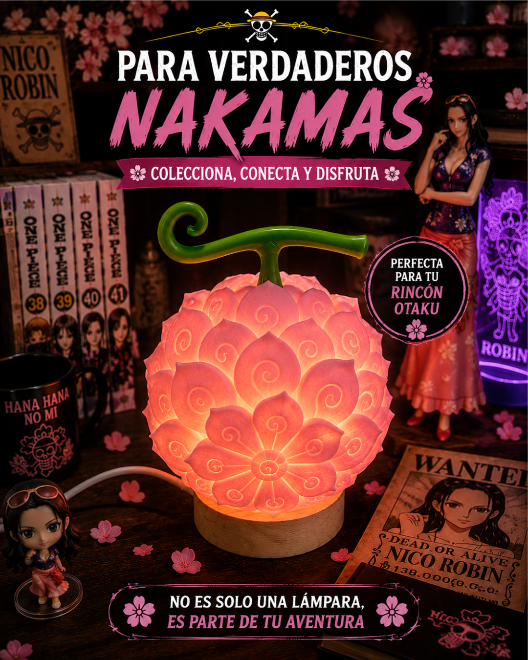 Lámpara Hana Hana – One Piece Edition
