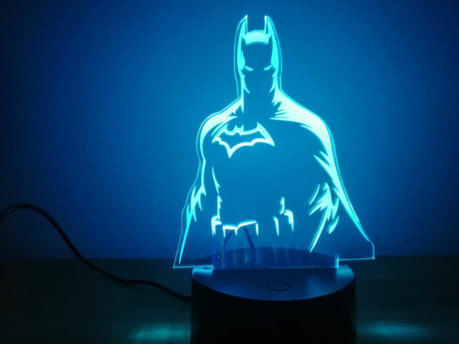 Lámpara LED 3D Batman