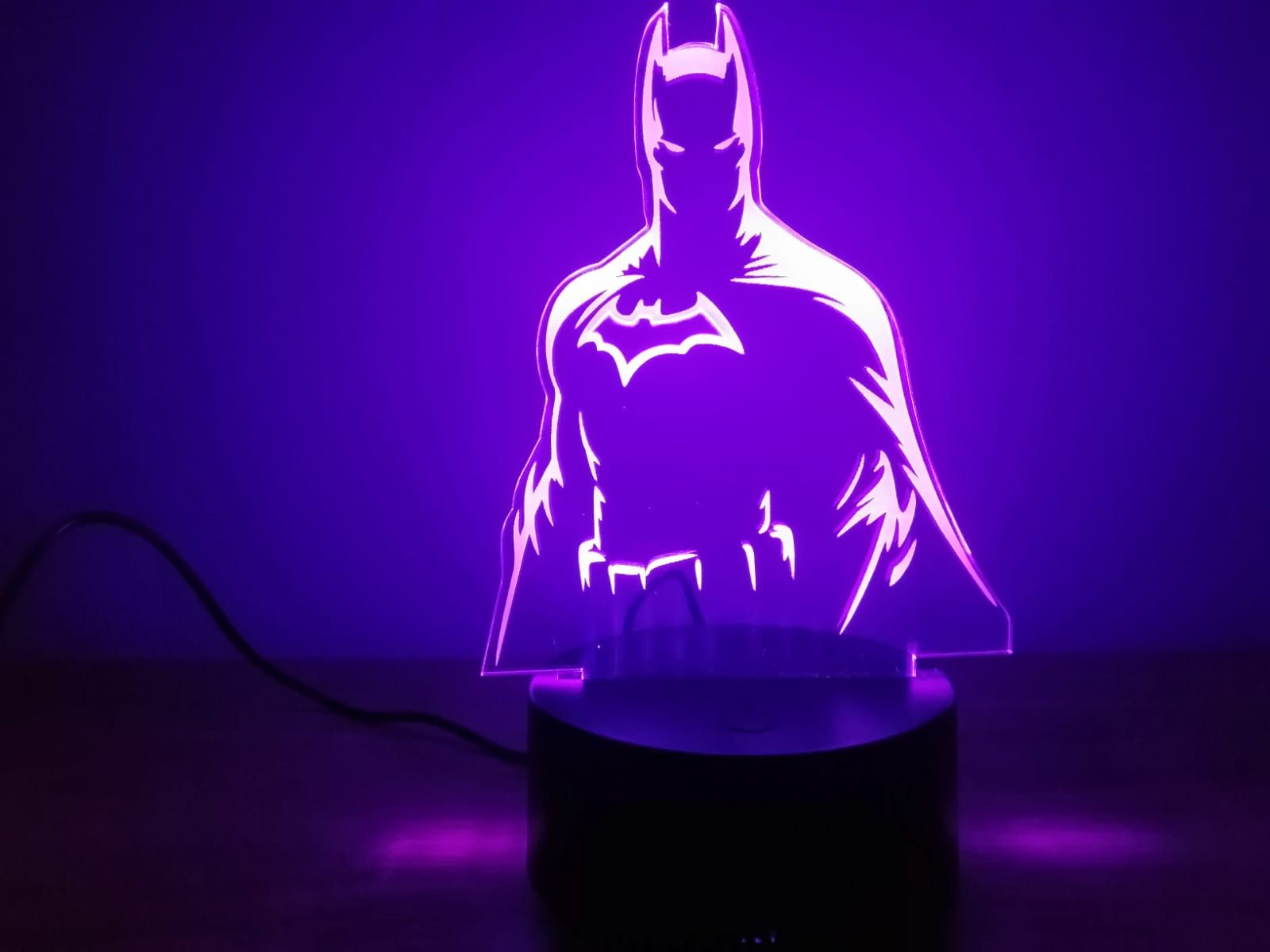 Lámpara LED 3D Batman