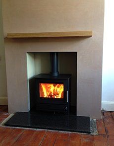 fireplace design for a small living room