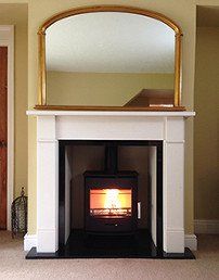 pattern for a fireplace