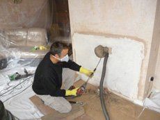 electrical connection by a fireplace expert