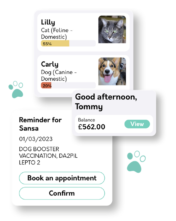 MyPetHealth App Payment and Reminder