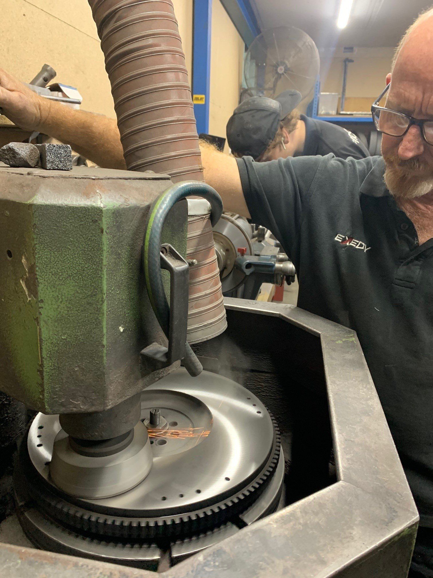 Machining Flywheel — Auto Part Machining in Newcastle, NSW