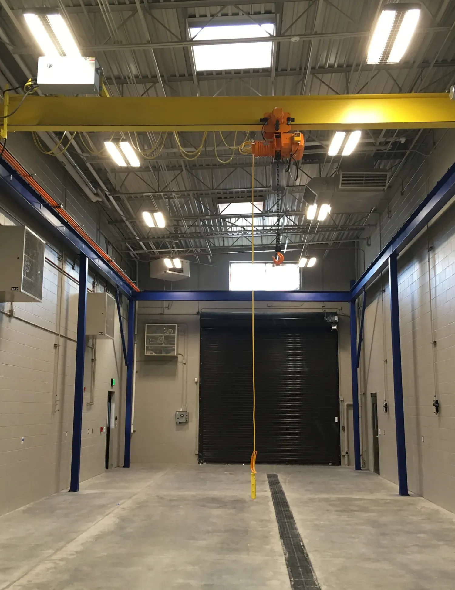 Electrical Install at Open space