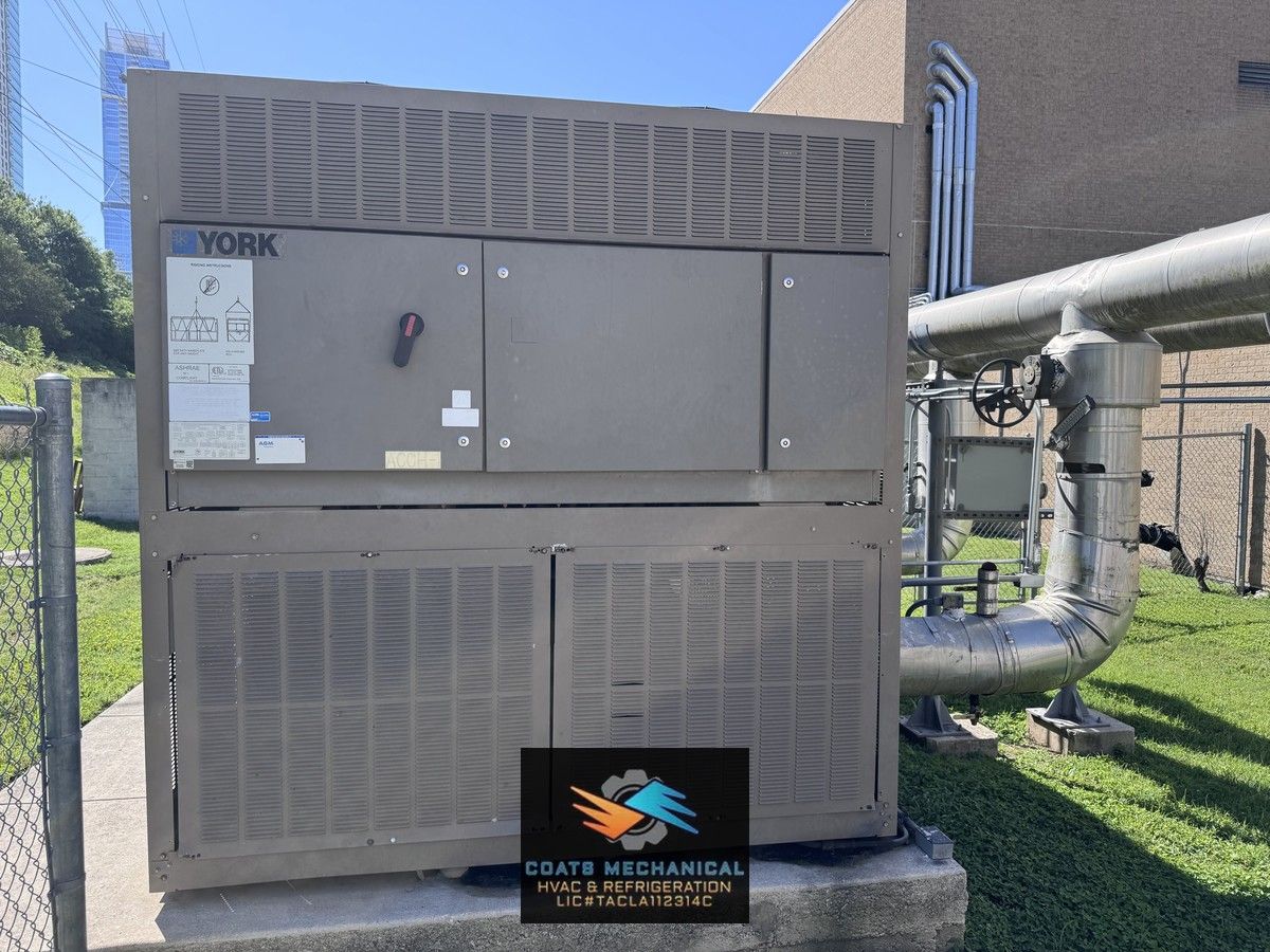 York system at the YMCA in Austin, TX 24/7 emergency HVAC services is just one of the many heating and cooling services