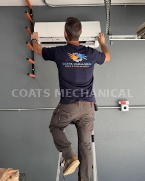 Ductless mini-split installation in Cedar Park TX | Coats Mechanical