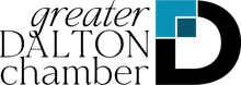 We are part of the Greaer Dalton Chamber of Commerce! Greater Dalton, GA chamber of Commerce logo
