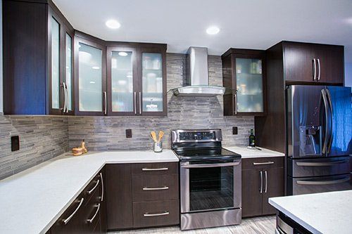 New Kitchen Remodeling Design — Clean Modern Kitchen Design in Matthews, NC