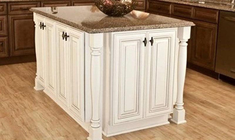 North Carolina New Custom Cabinet — Marble White Countertop in Matthews, NC