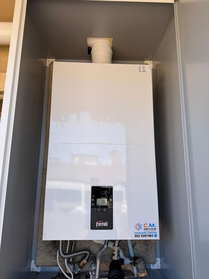 Installazione caldaia