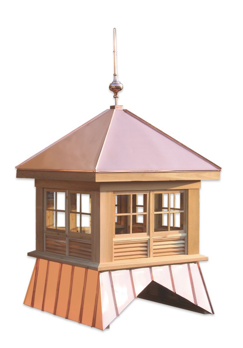 Custom cedar cupola