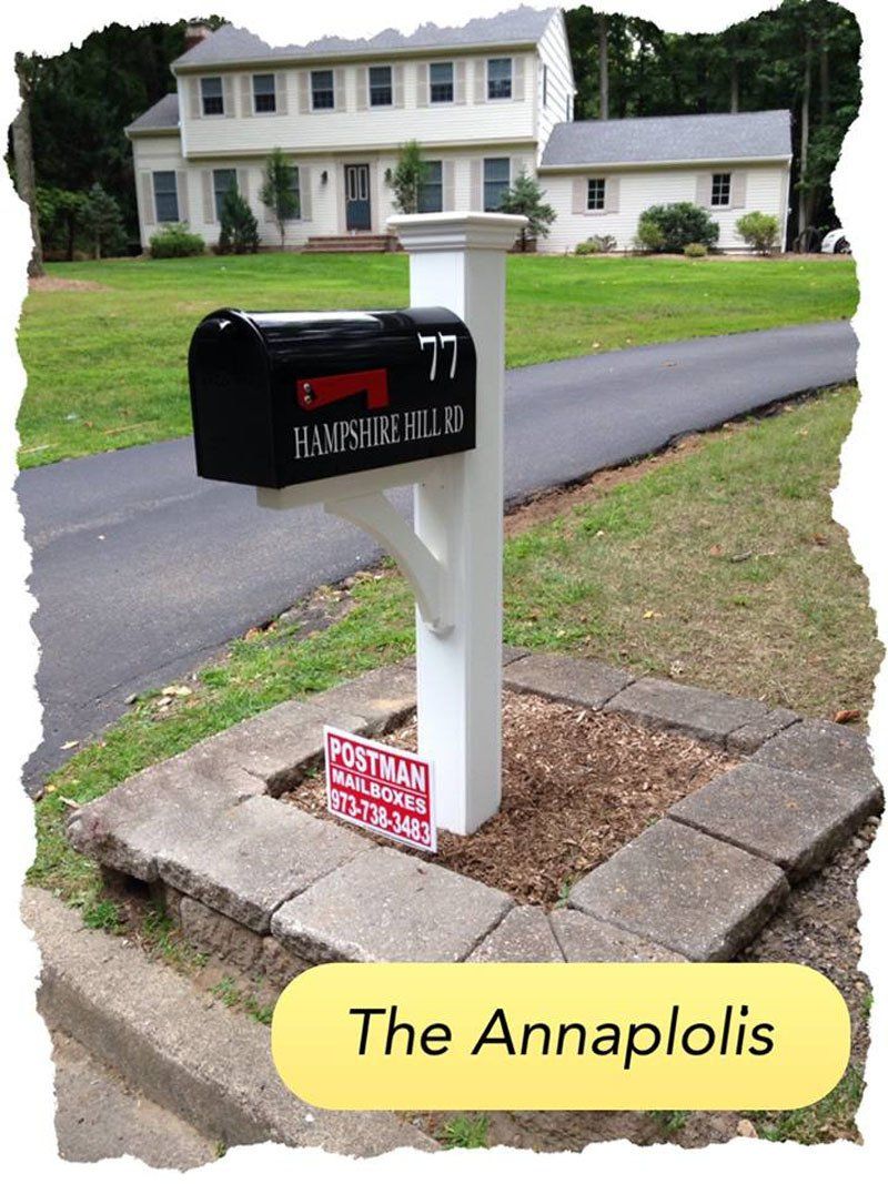 A picture of a mailbox in the annapolis area